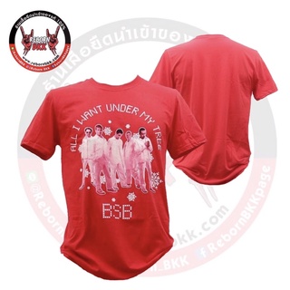 เสื้อยืดพิมพ์ลายแฟชั่นเสื้อวง Backstreet Boys สินค้าลิขสิทธิ์แท้100%