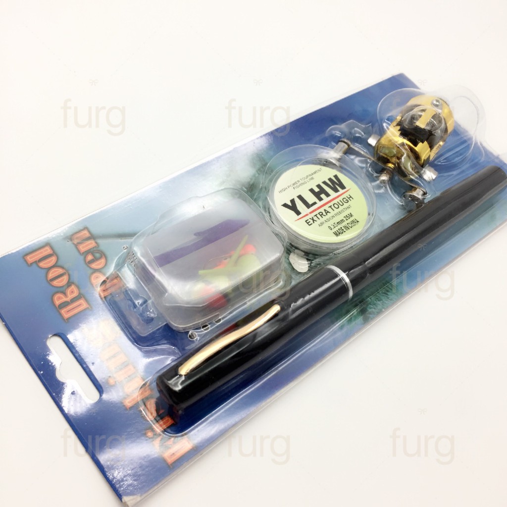 everdayitems-0060100352-ปากกา-เบ็ด-fishing-rod-pen-2in1