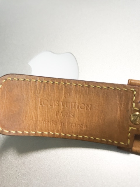 Monogram leather bracelet Louis Vuitton Multicolour in Leather - 26813172