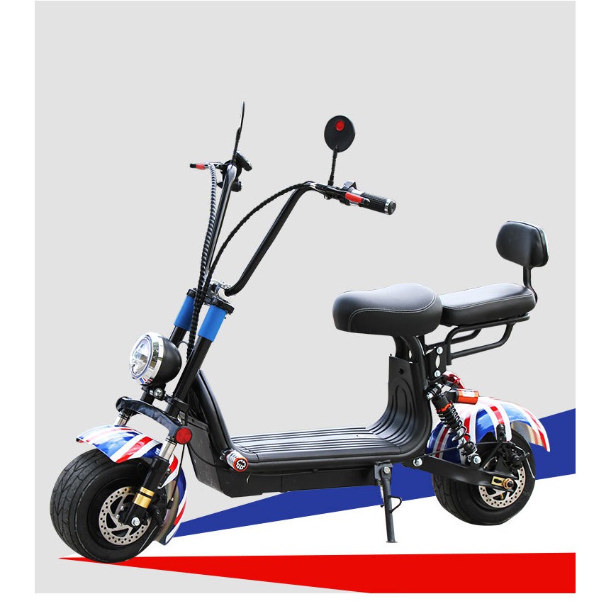 สกู๊ตเตอร์ไฟฟ้า-harlay-มอไซน์ไฟฟ้า-scooter-1000w-ทรงฮาเล่ย์-จักรยานยนต์ฮาเลย์-แบตลิเธียม-รับน้ำหนักได้-200-โล