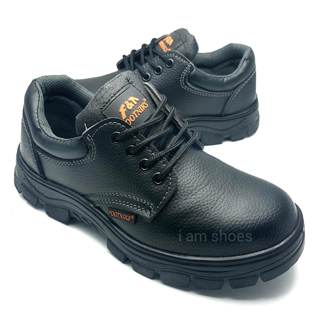 ภาพสินค้า*มีไซส์ 47-48 * รองเท้าเซฟตี้ safety shoes หัวเหล็ก 8003 สีดำ น้ำตาล 35-48 จากร้าน bbrandname บน Shopee ภาพที่ 8