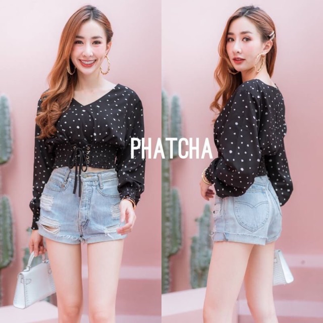 เสื้อครอป-สม็อคช่วงเอว