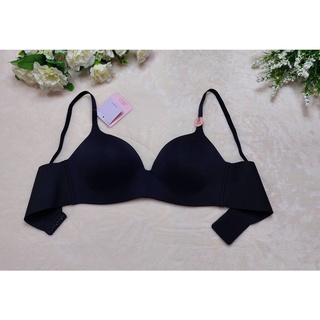 Sabina เสื้อชั้นในซาบีน่า Pretty Perfect ไม่มีโครง ฟองบาง สีดำ