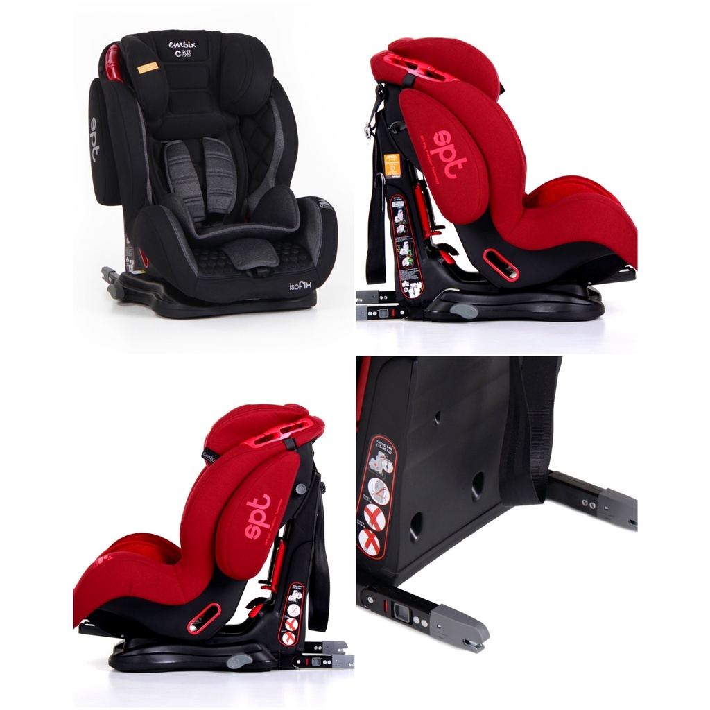 Camera คาร์ซีท Embix ระบบ ISOFIX รุ่น C83 สำหรับเด็ก 9 เดือน - 12 ปี ...