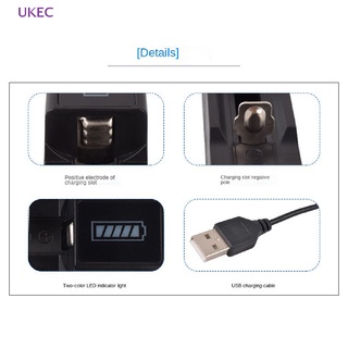 Ukec 18650 ที่ชาร์จอัจฉริยะ แบบชาร์จเร็ว 1 ช่อง ปลอดภัย