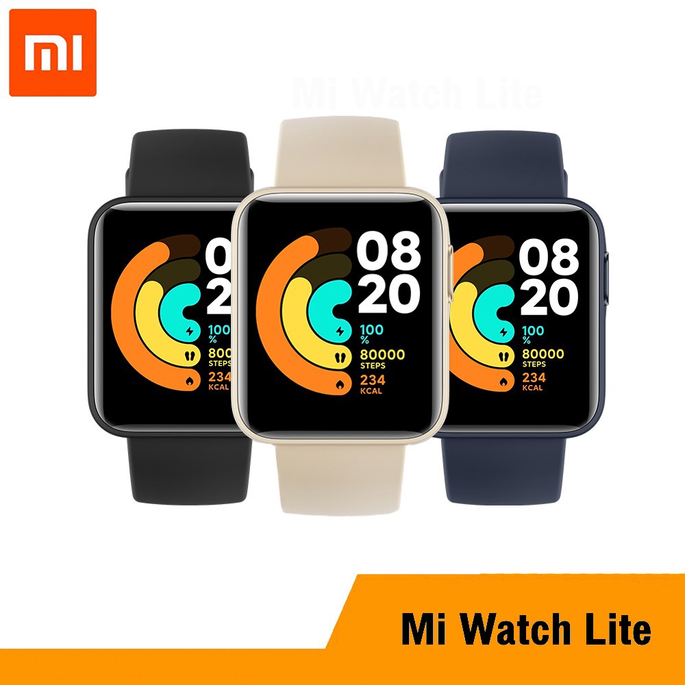 Xiaomi Mi Watch Lite สมาร์ทวอทช์ Global Ver. ประกันศูนย์ไทย 1 ปี (สีดำ ...