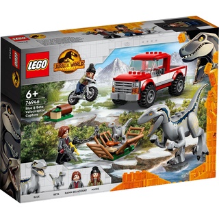 ชุดตัวต่อเลโก้ Jurassic World 76946 Blue &amp; Beta Velociraptor (173 ชิ้น)