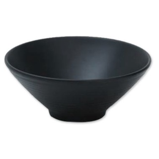 เอโร่ ชามปากบาน สีดำ ขนาด 8นิ้ว ARO DEEP BOWL BLACK