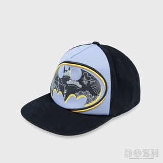 DOSH HAT หมวก BATMAN ผู้ชาย สีเทา ลิขสิทธิ์แท้รุ่นEBMC5000