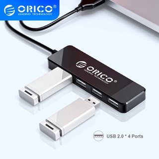 ภาพหน้าปกสินค้าOrico อะแดปเตอร์ฮับ USB 2.0 4 พอร์ต ความเร็วสูง แบบพกพา สําหรับคอมพิวเตอร์ แล็ปท็อป แท็บเล็ต ที่เกี่ยวข้อง