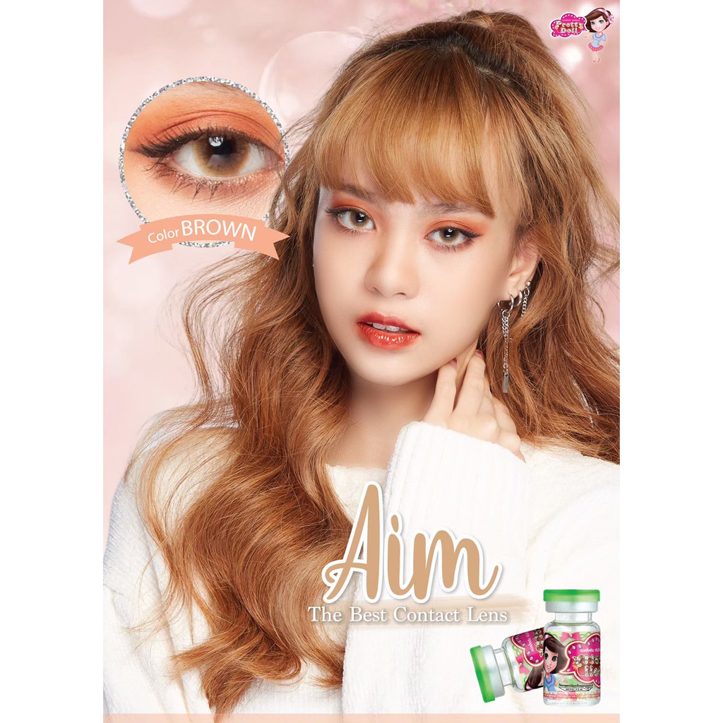 cod-คอนแทคเลนส์-contactlens-แนวธรรมชาติ-รุ่น-aim-สายตา-ปกติ-prettydoll-0-00-ถึง-6-00-เลนส์นิ่มใส่สบายตา-แถมตลับ