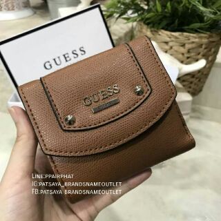 พร้อมส่งความสวย NEW ARRIVAL! GUESS FACTORY WOMENS SHORT WALLETแท้💯💯