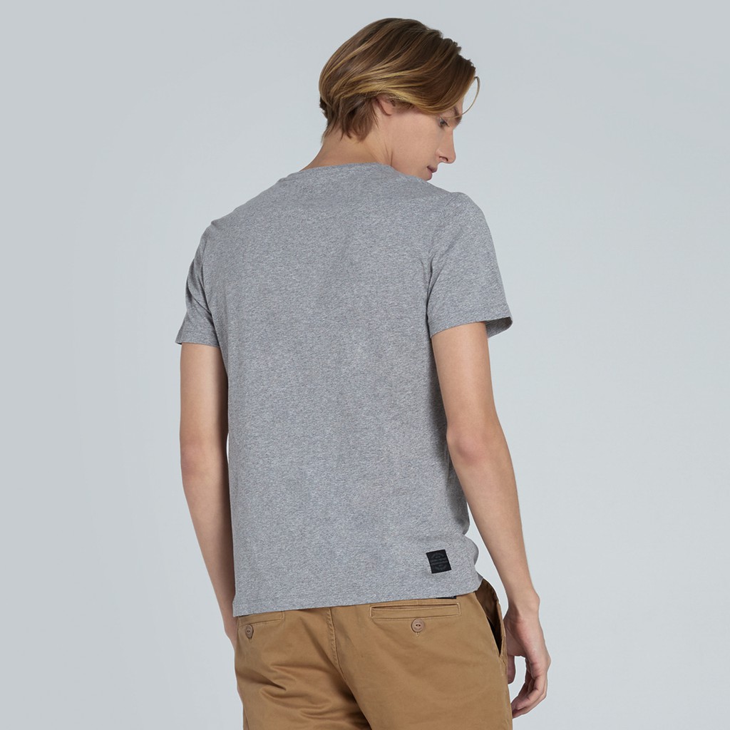 เสื้อยืดใหม่-2022davie-jones-เสื้อยืดพิมพ์ลายโลโก้-สีเทา-logo-print-t-shirt-in-grey-lg0014tdl-xl-xxl-3xl