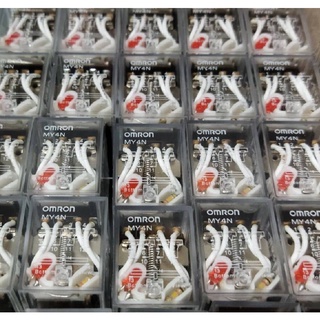 Relay รีเลย์ MY4N 14ขา มีให้เลือก 12VDC , 24VDC , 110VAC , 220VAC