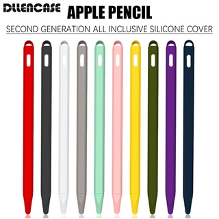 Dllencase สำหรับ for ipad Pencil Case 2nd Generation Soft ซิลิโคนผู้ถือ For iPad Touch Screen ปากกา COVER A026
