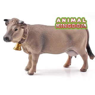 Animal Kingdom - โมเดลสัตว์ วัวบราวน์สวิส ขนาด 13.50 CM (จากหาดใหญ่)
