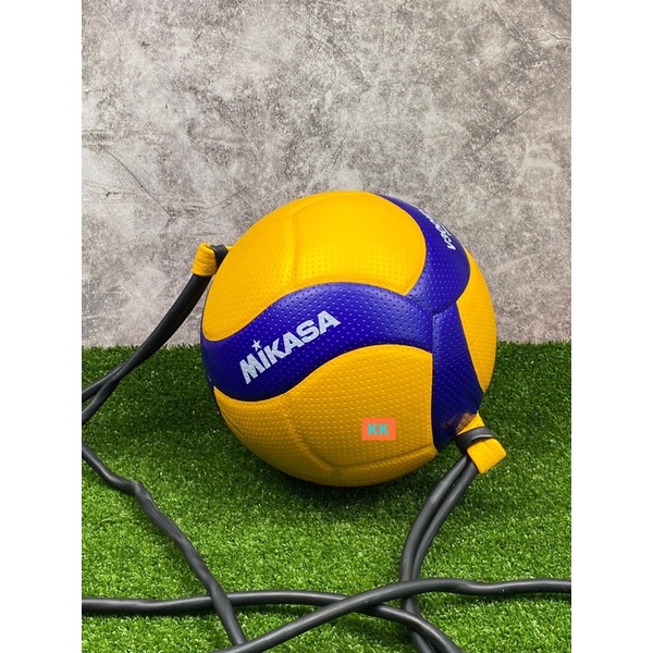 ภาพหน้าปกสินค้าลูกวอลเลย์ ลูกวอลเลย์บอล วอลเลย์บอลฝึกตบ วอลเลย์บอลแขวนตบ Mikasa รุ่น V300W-ATTR จากร้าน double_k_sport บน Shopee