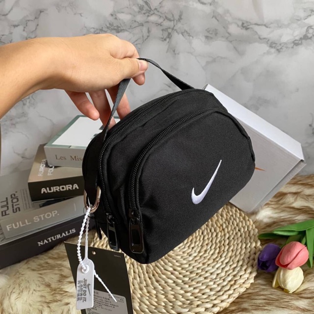 Nike mini swoosh shoulder bag Shopee Thailand