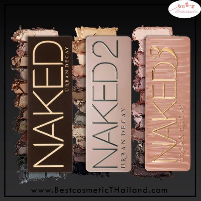 Urban Decay NAKED1,2,3 Eyeshadow Palette | Shopee Thailand 