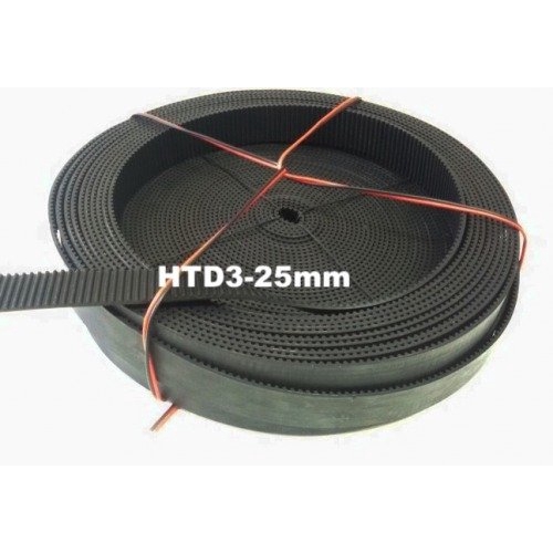 HTD3-25mm สายพาน Open PU Timing Belt ราคาต่อ 1 เมตร | Shopee Thailand