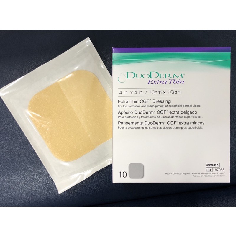 ภาพหน้าปกสินค้าDuoderm Extra Thin หนังเทียมชนิดบางมีแผ่นเจลซึมซับ ช่วยในการดูดซับของเหลวได้เป็นอย่างดี