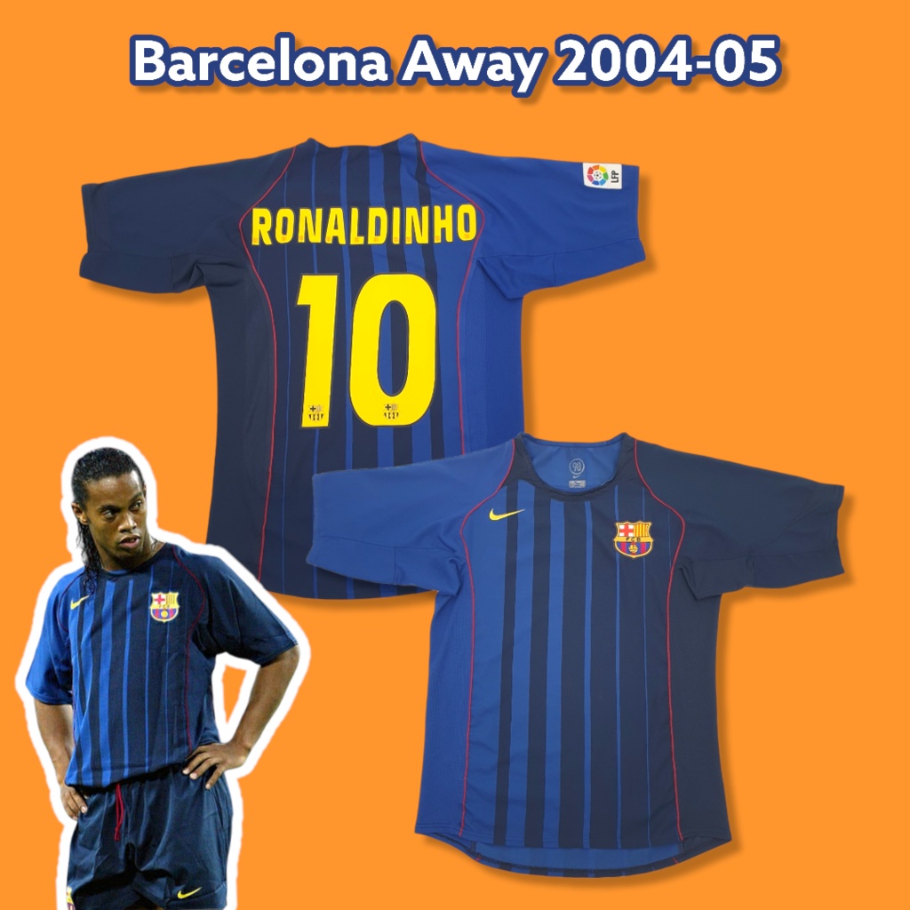 2004-05-barcelona-away-ronaldinho-10-lfp-la-liga-football-shirt-s