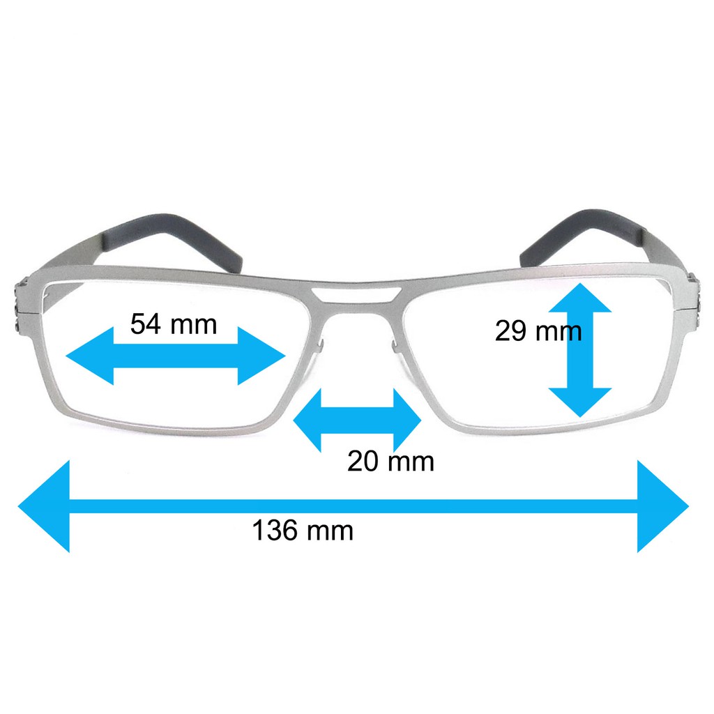 fashion-แว่นตา-รุ่น-ic-berlin-004-c-3-สีเงิน-reionizaton-กรอบแว่นตา-eyeglass-frame-สำหรับตัดเลนส์-วัสดุ-สแตนเลสสตีล