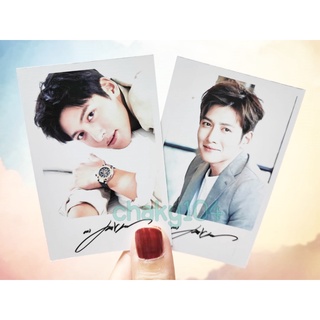 พร้อมส่ง!  โพลารอยด์พร้อมลายเซ็นต์  จีชางอุค (Ji Chang Wook)  4 ใบ *มีเก็บเงินปลายทาง*