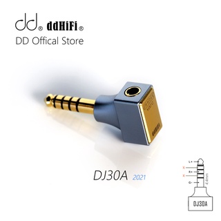 Dd ddHiFi ใหม่ อะแดปเตอร์ DJ30A (2021) 3.5 ตัวเมีย เป็นตัวผู้ 4.4 มม. ปลอดภัย ใช้กับอุปกรณ์ที่มีเอาต์พุต 4.4 มม. เท่านั้น