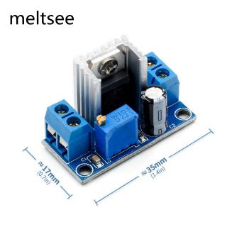 Lm317 บอร์ดโมดูลแปลงแรงดันไฟฟ้า DC-DC 4.2-40V To 1.2-37V