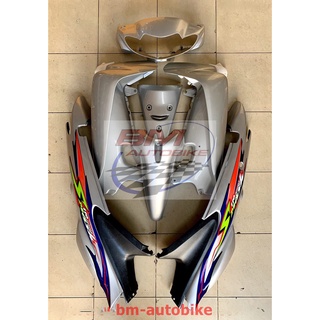 SUZUKI SMASH 110 D JUNIOR PRO ชุดสี บรอนซ์เงิน มีกันตกสั้น / กันตกยาว เฟรมรถ กรอบรถ แฟริ่ง ซูซูกิ สแมช110