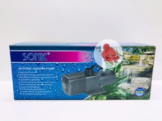 ปั๊มน้ำ โซนิค Sonic SP 612 แรงดัน 12,000ลิตร:ชม.  ระยะทาง 7ม. กำลังไฟ 210วัตต์