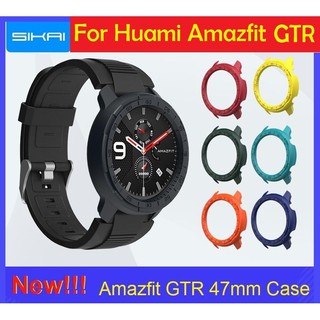 เคส Huami Amazfit GTR 47mm Case "Sikai" 42mm Hard PC Frame Bumper Strong Protective Cover Smart watch