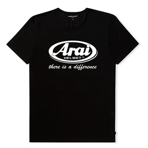 เสื้อยืด-คอกลม-มอเตอร์ไซต์-ซุปเปอร์ไบค์-หมวกกันน๊อค-arai-helmet-t-shirt