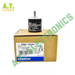 encoder omron  E6B2-CWZ6C 100p/r 200p/r 360p/r 600p/r 1000P/R 2000p/r ของแท้ของใหม่!! ออกบิลได้