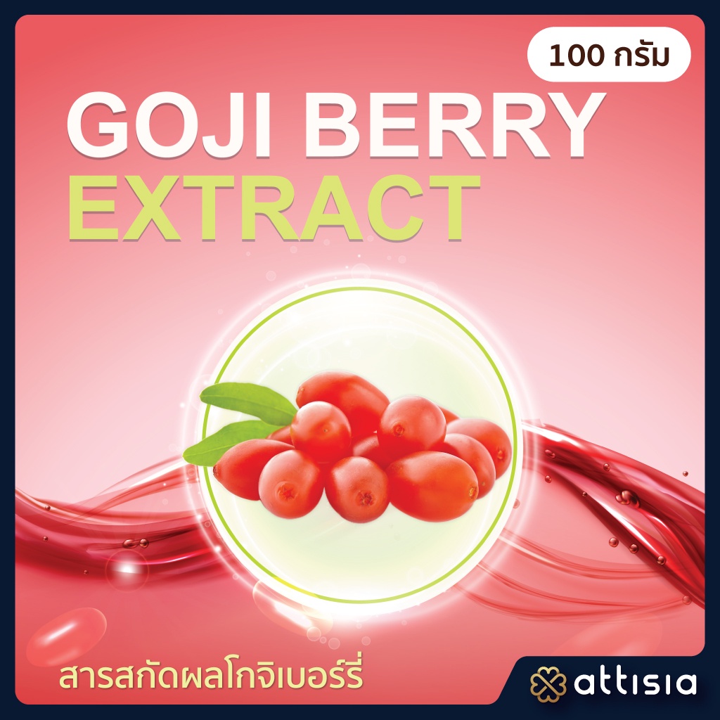 Goji Berry Extract สารสกัดผลโกจิเบอร์รี่ ขนาดบรรจุ 100 กรัม | Shopee ...