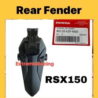 บังโคลนหลัง สําหรับ Honda RSX 150 RSX150 RR Belakang Hitam 80110-K2P-M00