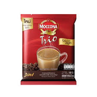 กาแฟ มอคโคน่าทรีโอ ริช แอนด์ สมูท ขนาด 18 กรัม จำนวน 27ซอง