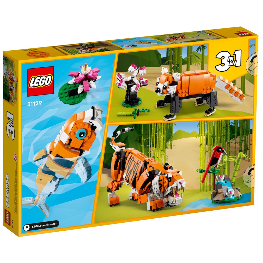 lego-creator-3in1-majestic-tiger-31129