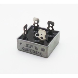 ไดโอด ไดโอดบริดจ์ ไดโอดเรคติไฟร์ 35A 1000V Bridge Rectifier Square KBPC3510