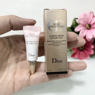 แท้💯 Dior อายเซรั่ม Dior Prestige Le Micro-Sérum De Rose Yeux 2ml