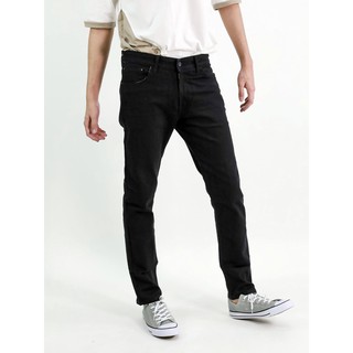 ภาพขนาดย่อของภาพหน้าปกสินค้ากางเกงยีนส์ ยืด ดำสนิท ทรงกระบอกเล็ก สำหรับผู้ชาย MEDIA JEANS (B526) จากร้าน media_jeans บน Shopee
