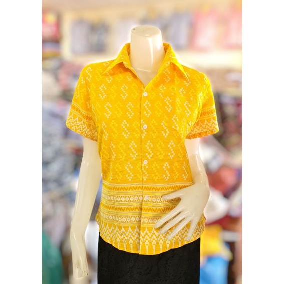 ภาพสินค้าเสื้อเชิ้ตลายขอ เสื้อเชิ้ตลายไทย เสื้อเชิ้ตทำงาน ทรงผู้หญิง จากร้าน fabricwarehouse บน Shopee ภาพที่ 5