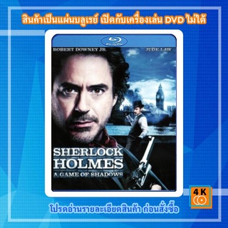 หนังแผ่น Bluray Sherlock Holmes: A Game of Shadows (2011) เชอร์ล็อค โฮล์มส 2 เกมพญายมเงามรณะ Movie FullHD 1080p