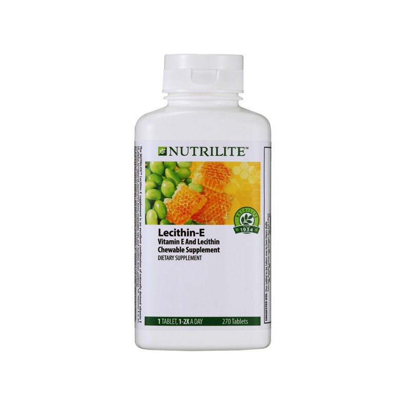 ภาพสินค้า(เม็ดกลม)Nutrilite Lecithin-E เลซิตินอี (150 tab./270 tab.)วิตามินอีสกัด น้ำผึ้งคาร็อบและเมเป จากร้าน sukkapabkondee บน Shopee ภาพที่ 2