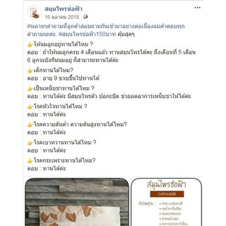 ภาพขนาดย่อของภาพหน้าปกสินค้าโฉมใหม่ สมุนไพรช่อฟ้า ขนาด 120กรัม Chofaherb จากร้าน panlann บน Shopee ภาพที่ 4