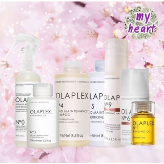 สินค้า Olaplex No.0, No.3, No.4, No.5, No.6, No.7, No.9 เชื่อมบอนด์ผม