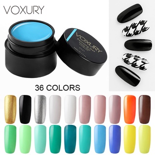 Voxury ยาทาเล็บเจล UV LED 36 สี สําหรับตกแต่งเล็บ