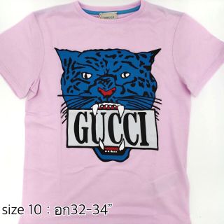 New​ Gucci​ T-shirt​  
Size 10 (อก​ 32-34")