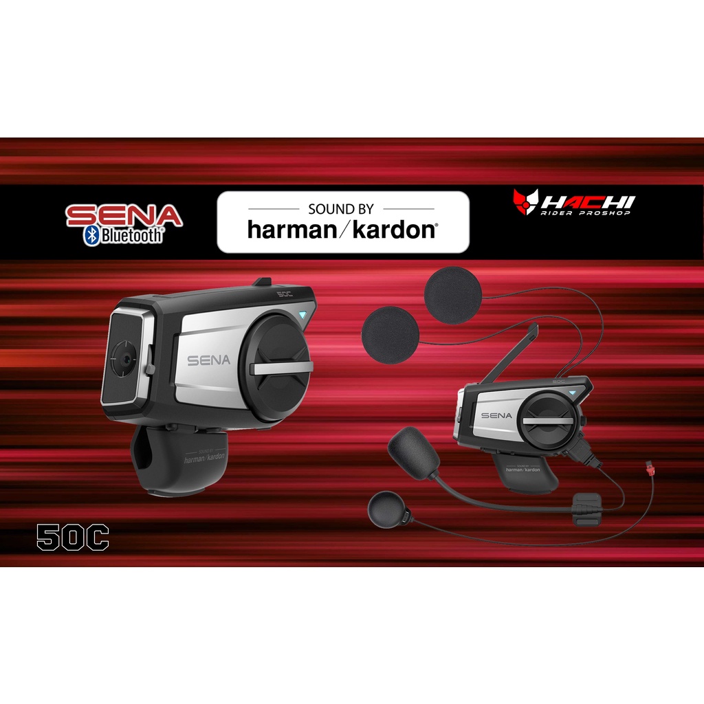 Universele Klemset Sena 50C met GELUID BY HK en Microfoon